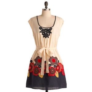 ModCloth Patchwork Garden Dress